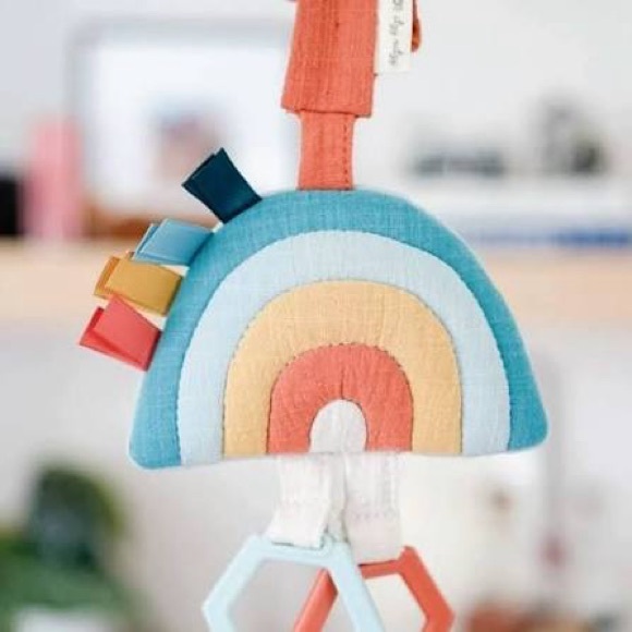 NWT Itzy Ritzy Rainbow Ritzy Jingle Rattle Toy - Multicolor - Picture 2 of 4